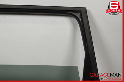 03-06 Porsche Cayenne 955 Rear Left Door Frame Window Regulator Glass Assy