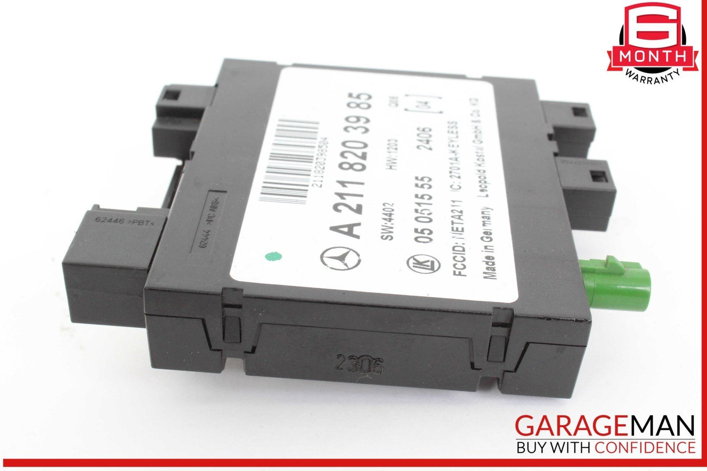 03-11 Mercedes W211 E63 AMG Keyless Go Entry Control Module 2118203985 OEM