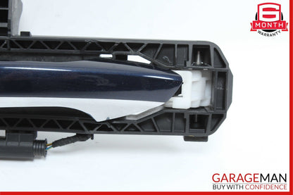 12-14 Mercedes W204 C250 Front Left Side Exterior Door Handle Keyless Go Blue