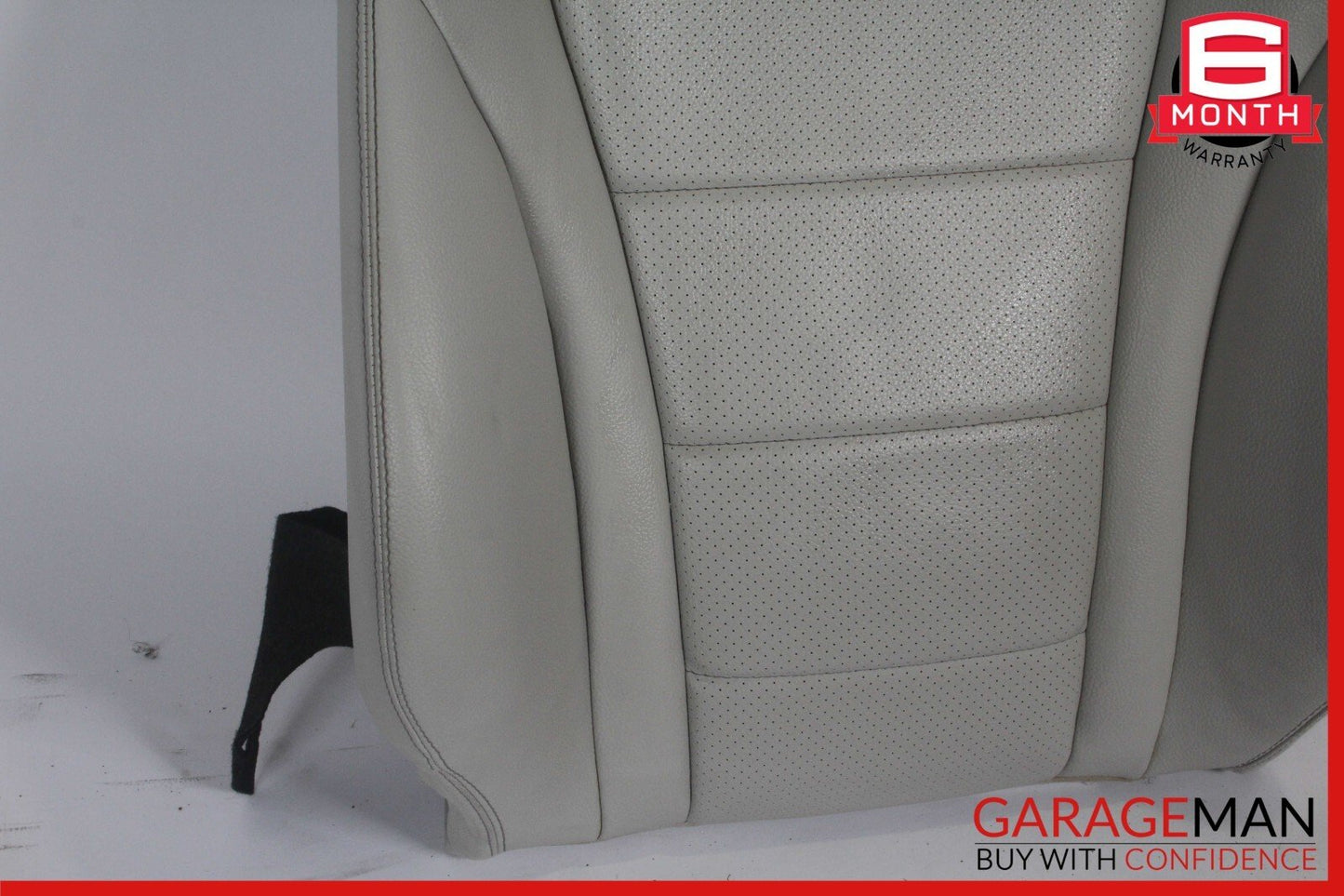 15-20 Mercedes W205 C300 Front Right or Left Top Upper Seat Cushion Cover Grey