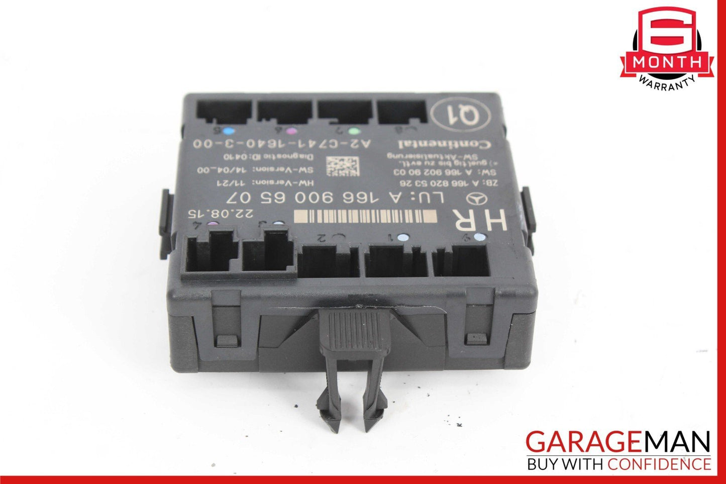 12-19 Mercedes X166 GL450 ML400 GLE350 Rear Right Side Door Control Module Unit