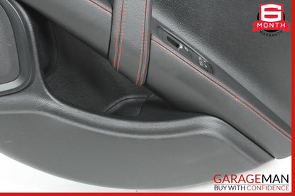 14-17 Maserati Ghibli Rear Right Side Complete Interior Door Panel Black OEM