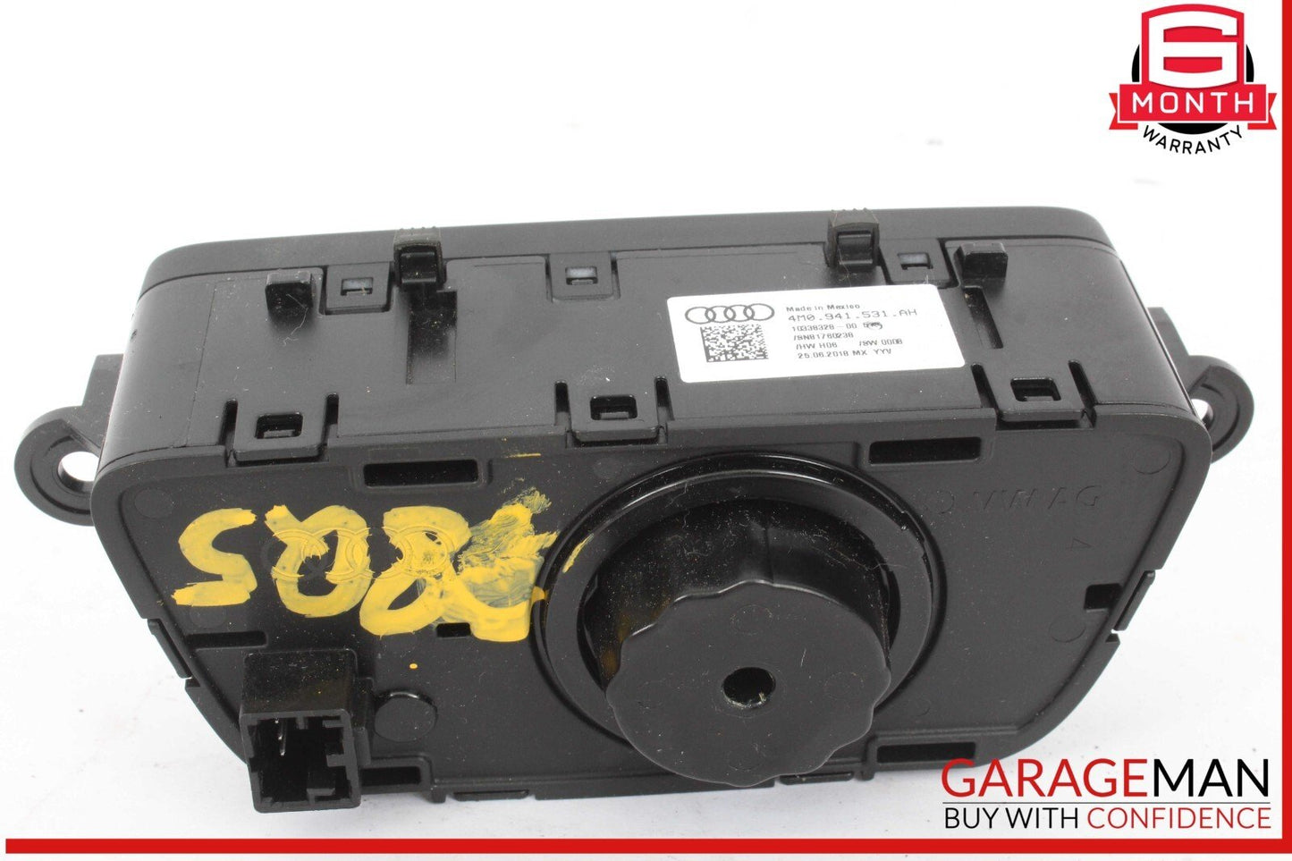 18-24 Audi Q5 Dash Dashboard Headlight Headlamp Control Switch 4M0941531AH OEM