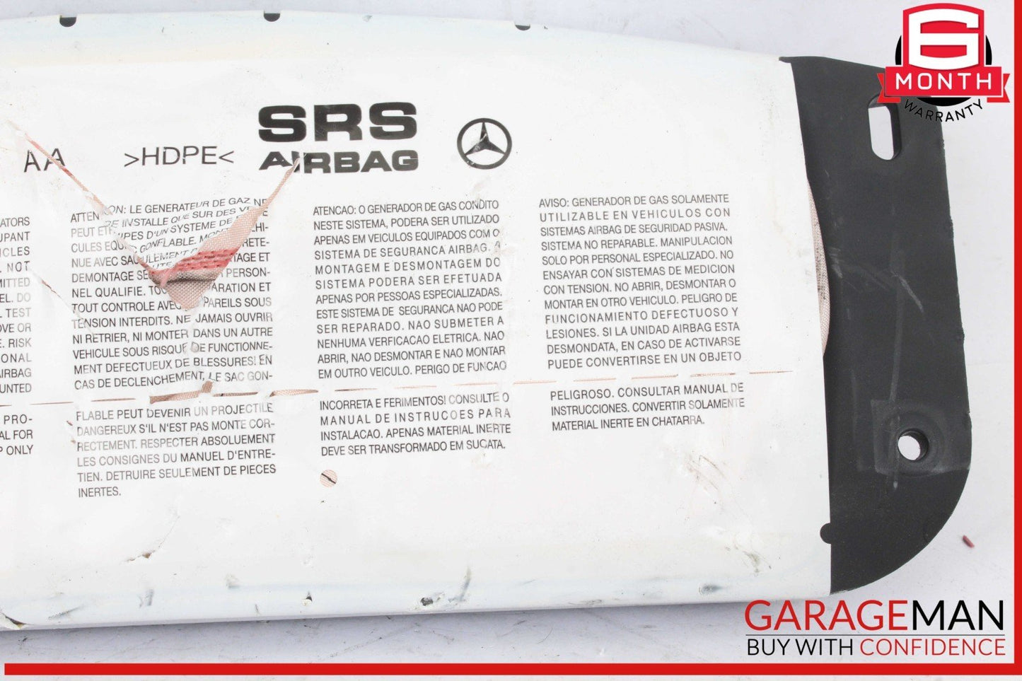 08-15 Mercedes W204 C300 C250 Front Right Passenger Side Dash Airbag Air Bag OEM
