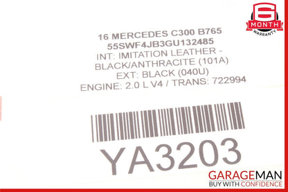 16-19 Mercedes W205 C300 C350e Front Left Side Door Control Module OEM