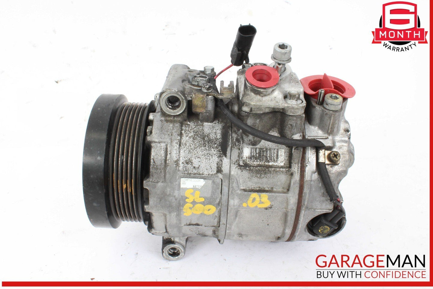 03-06 Mercedes R230 SL500 SL55 AC A/C Air Conditioning Compressor 0012300211 OEM