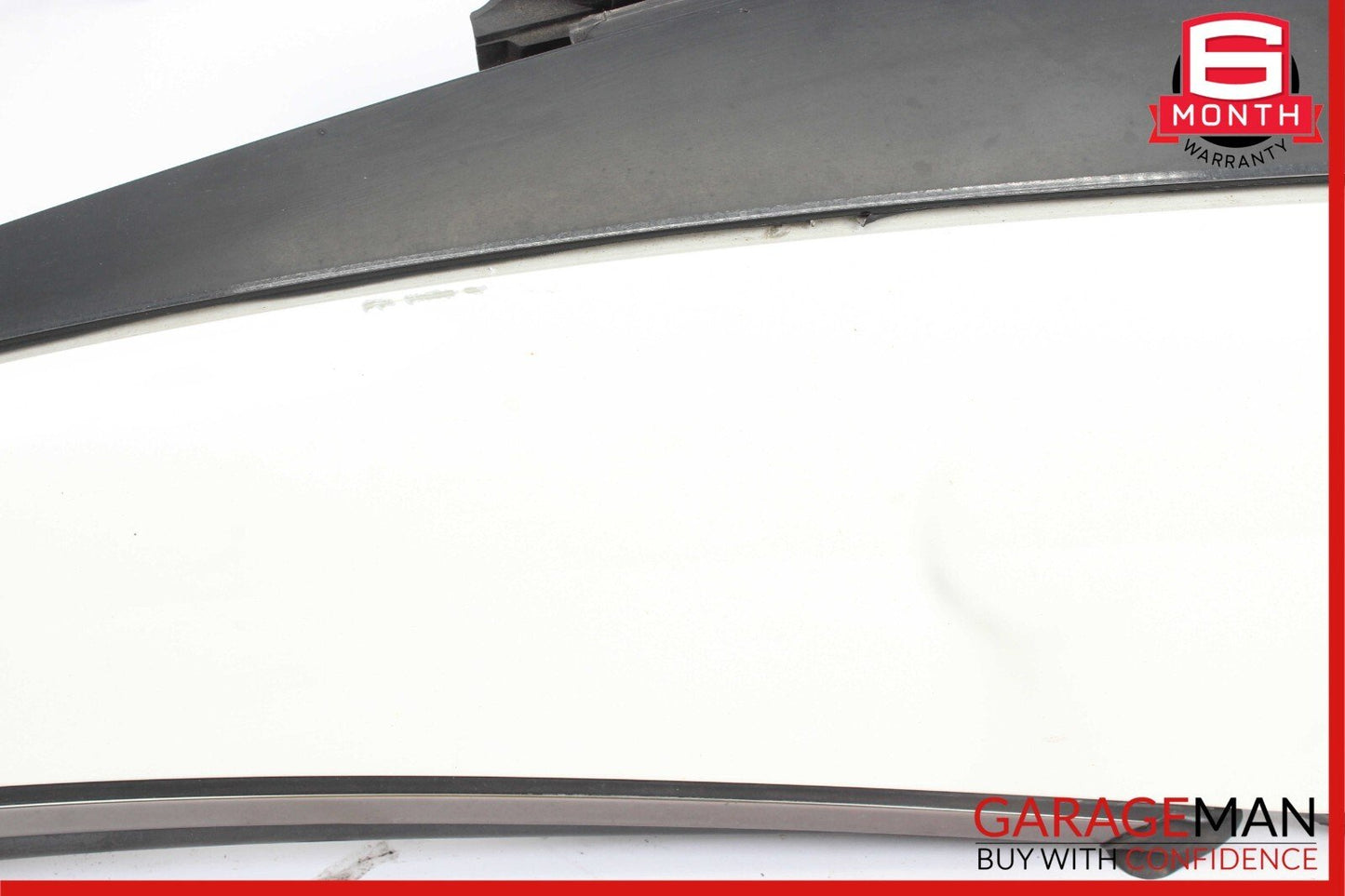 03-12 Mercedes R230 SL500 Rear Left Convertible Roof C Pillar Hinge Cover White