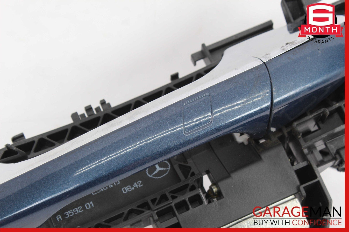 14-19 Mercedes X156 GLA250 Rear Left Side Exterior Door Handle Keyless Go Blue
