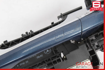 14-19 Mercedes X156 GLA250 Rear Left Side Exterior Door Handle Keyless Go Blue