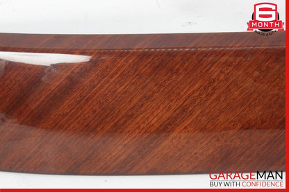 03-13 Maserati Quattroporte M139 Front Left Side Door Panel Trim Panel Wood OEM