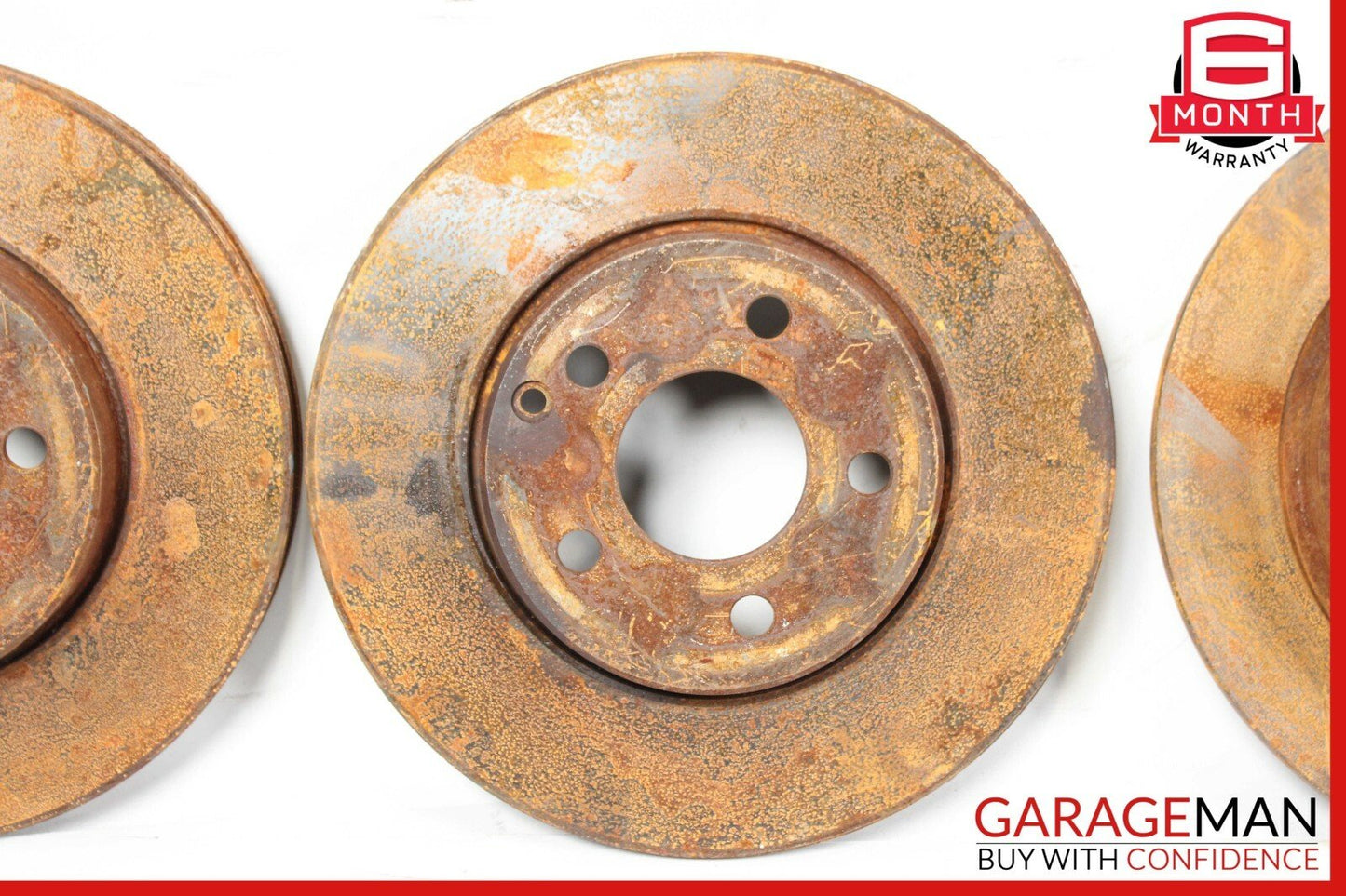 03-09 Mercedes W211 E320 E350 E550 Complete Brake Rotor Rotors Disc Set OEM
