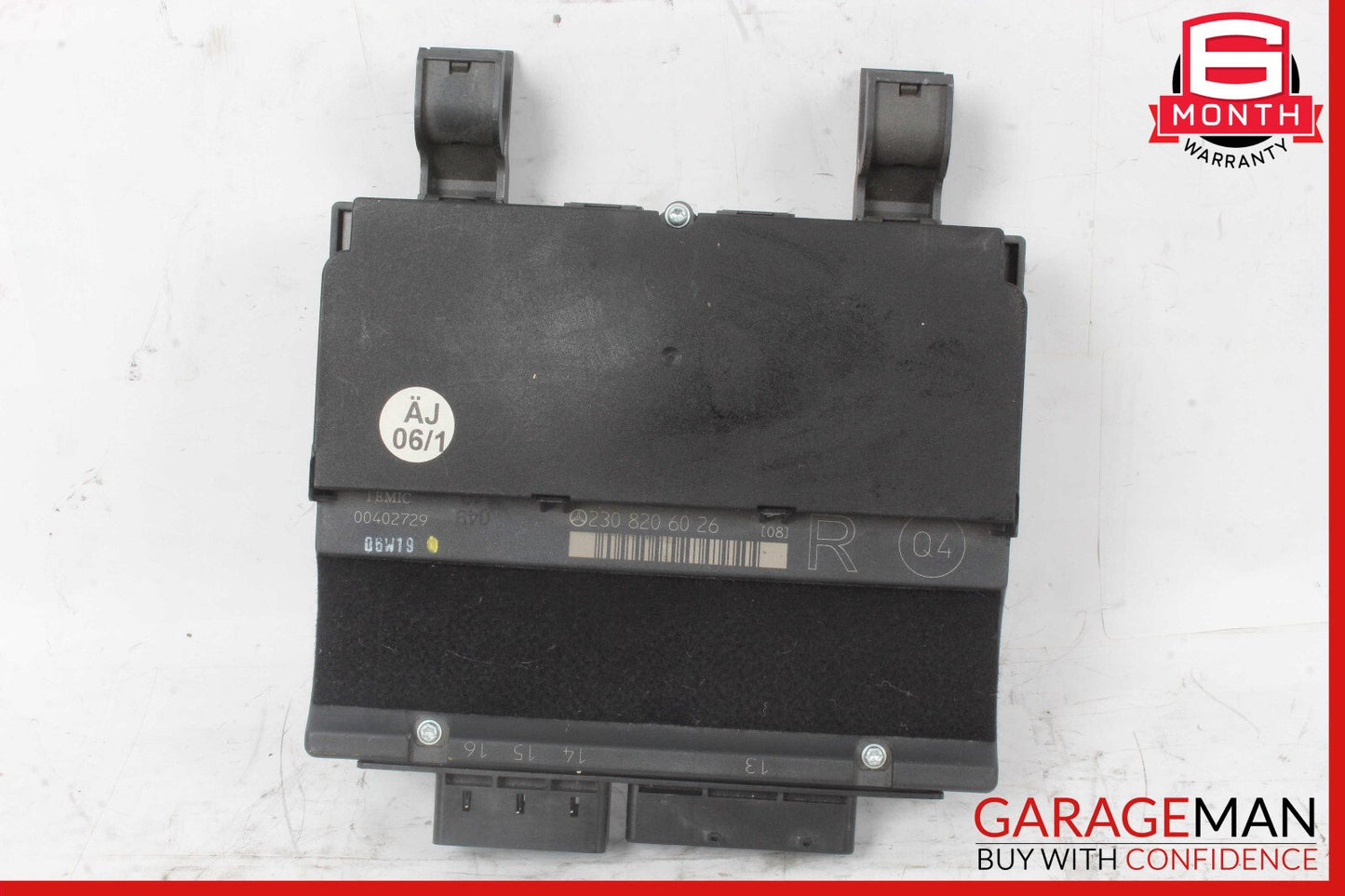 03-12 Mercedes R230 SL550 SL55 Under Seat Control Module Right Side OEM