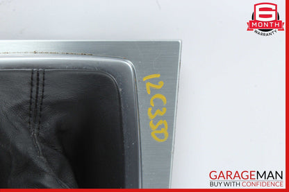 12-14 Mercedes W204 C350 Gear Shift Selector Indicator Knob Boot Assembly OEM