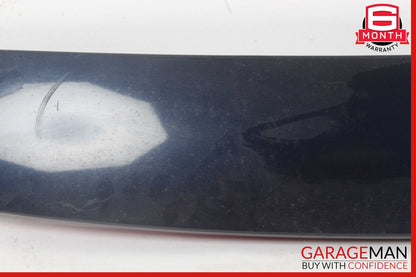11-16 Mercedes W212 E350 Wagon Rear Tailgate Spoiler Cavansite Blue OEM