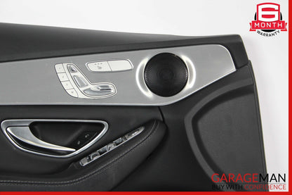 15-20 Mercedes W205 C300 Sedan Front Left Interior Door Trim Panel Cover Assy