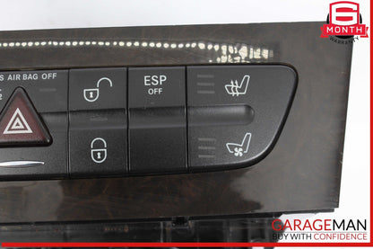 03-09 Mercedes W219 CLS550 E500 Hazard Switch Control Panel 2116800552 OEM