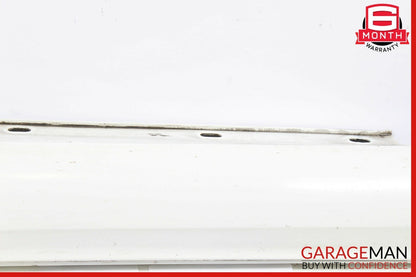 08-14 Mercedes W204 C250 C280 Sport Left Side Rocker Skirt Molding Panel White