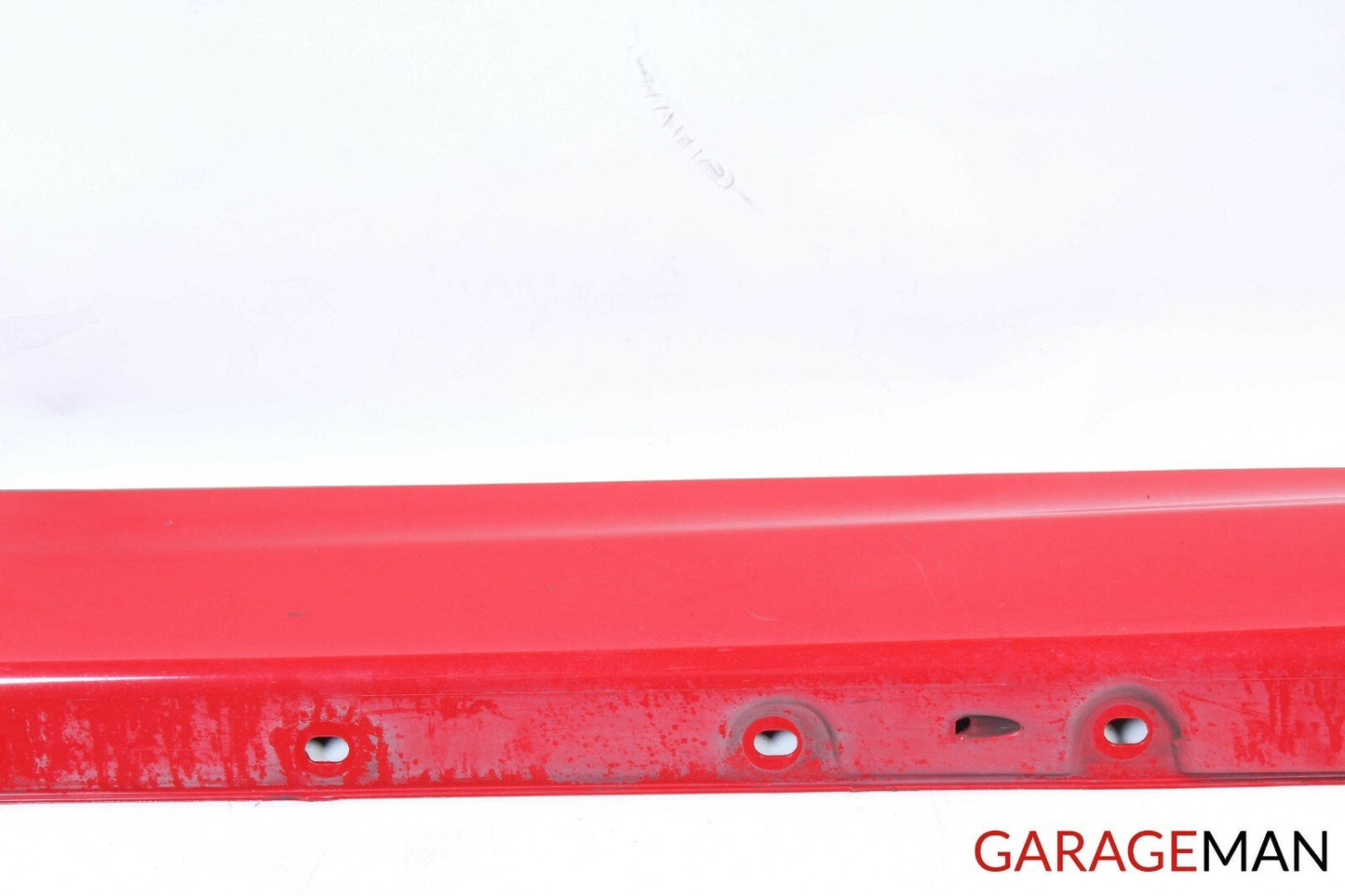 02-05 Mercedes W203 C230 Coupe Left Driver Side Rocker Skirt Moulding Panel Red