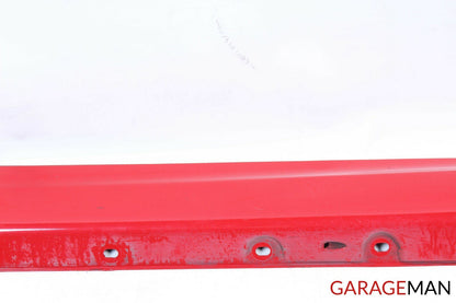 02-05 Mercedes W203 C230 Coupe Left Driver Side Rocker Skirt Moulding Panel Red