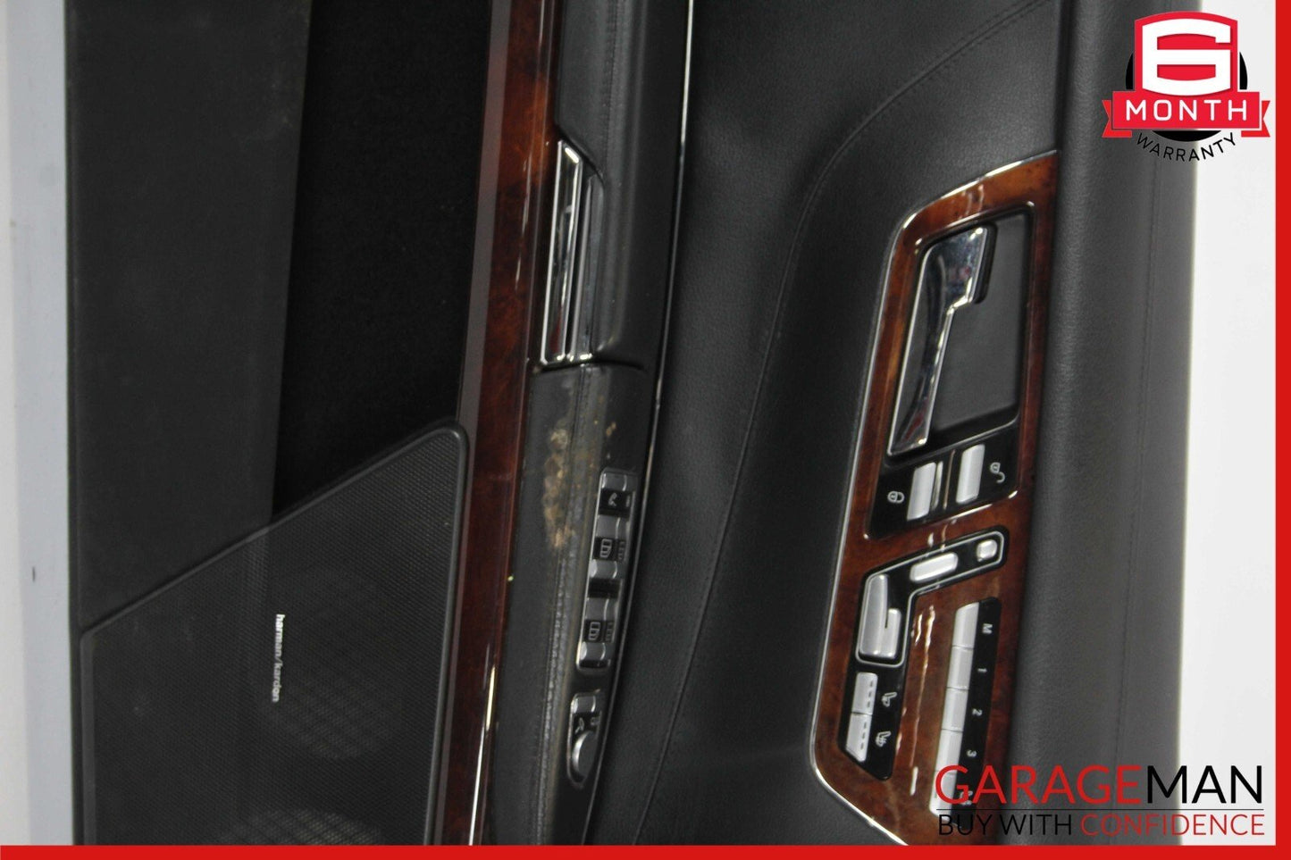 07-10 Mercedes W216 CL550 Front Left Side Interior Door Trim Panel Anthracite
