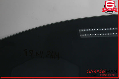 14-22 Maserati Ghibli S Rear Right Passenger Side Door Window Glass OEM