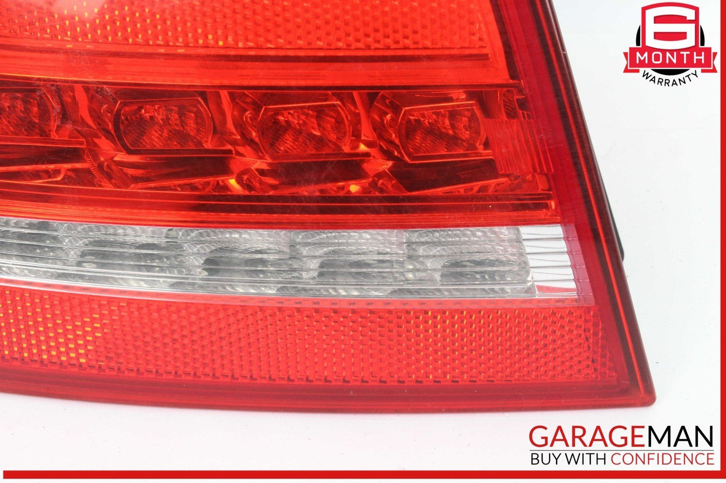 09-12 Audi S4 Rear Left Driver Side Outer Tail Light Lamp LED 8K5945095L OEM