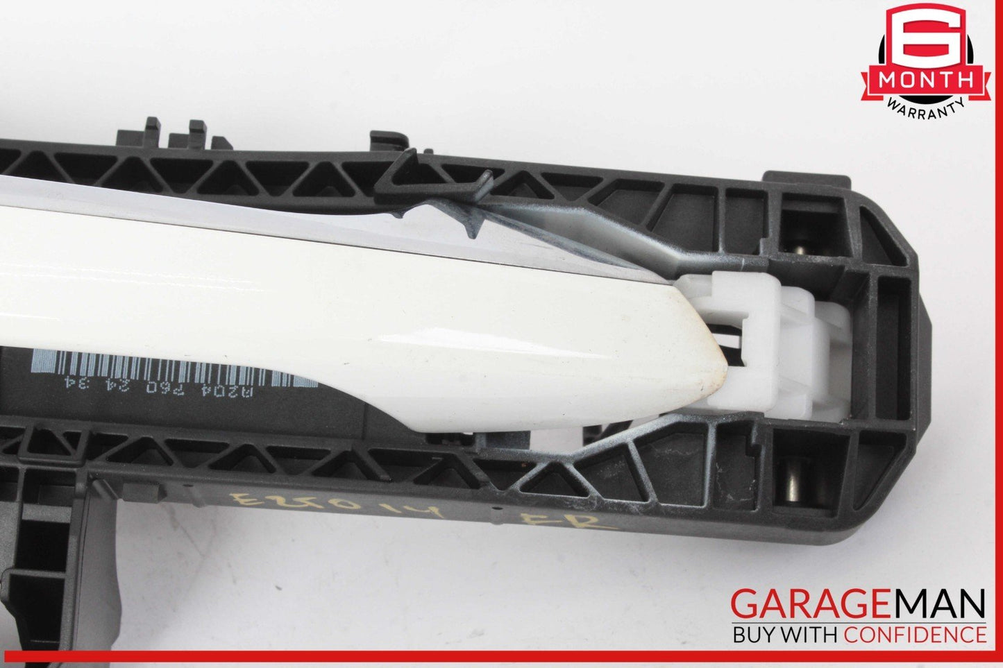 14-16 Mercedes W212 E250 Right Passenger Side Exterior Door Handle White OEM