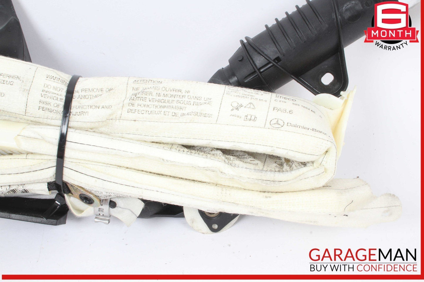 00-06 Mercedes W215 CL55 AMG CL500 Left Side Roof Curtain Airbag Air Bag OEM