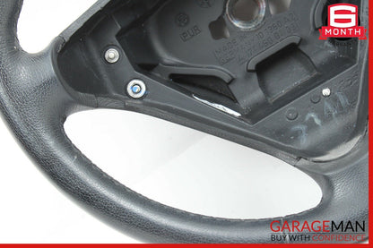 05-11 Mercedes C230 SLK350 Sport 3 Spoke Steering Wheel Leather Black