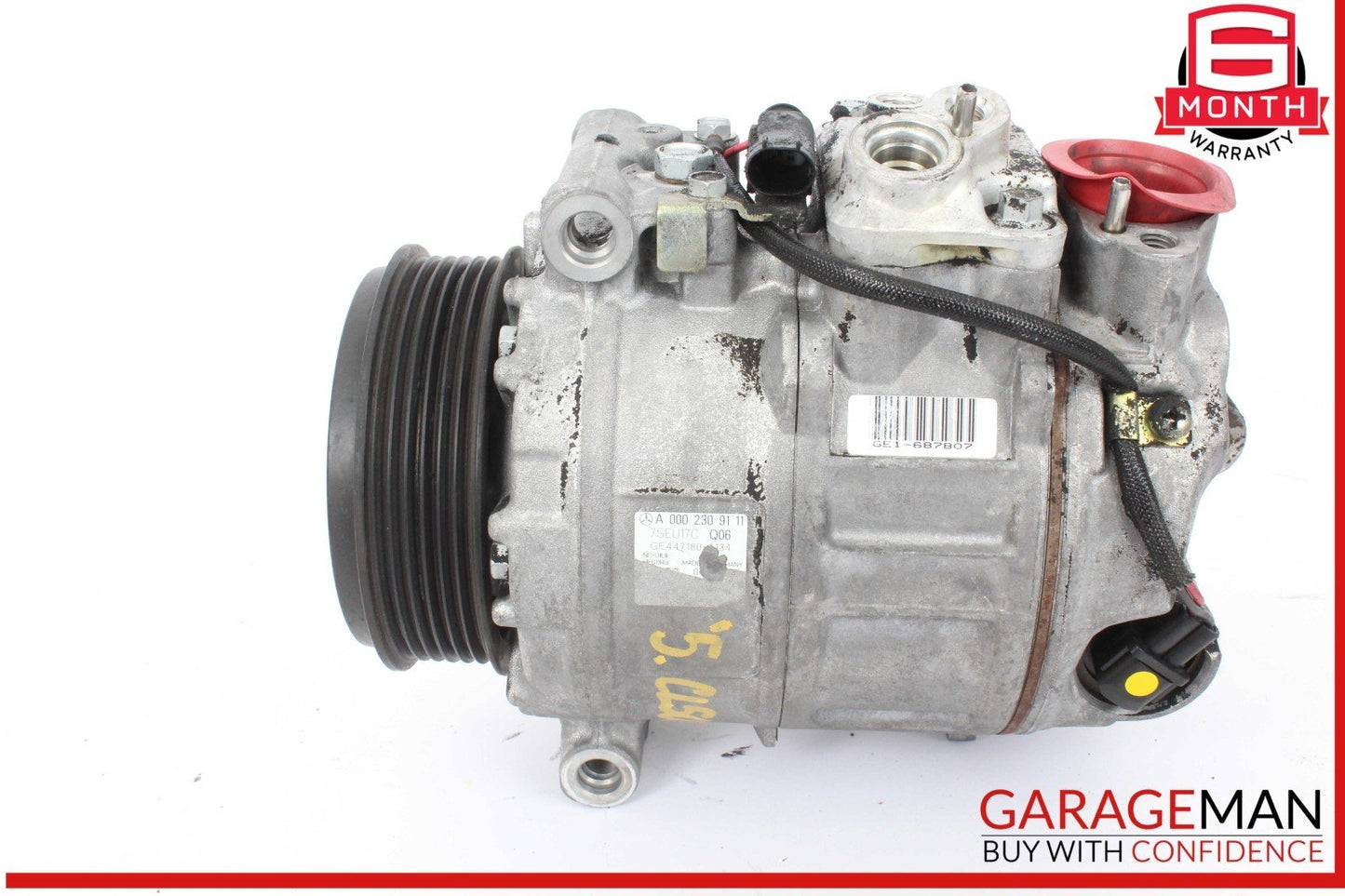 03-06 Mercedes W215 CL500 S500 S55 AMG A/C Air Conditioning Compressor Pump OEM