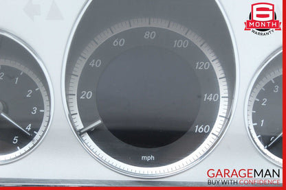 10-13 Mercedes W212 E350 4MATIC Speedometer Odometer Instrument Cluster OEM