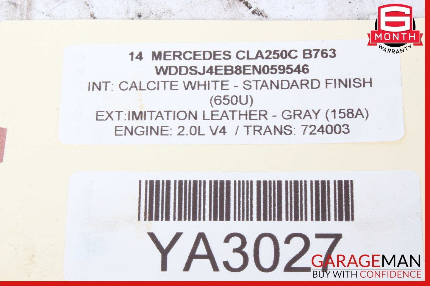 12-20 Mercedes W117 CLA250 GLA250 ML350 Front Right Side Door Control Module