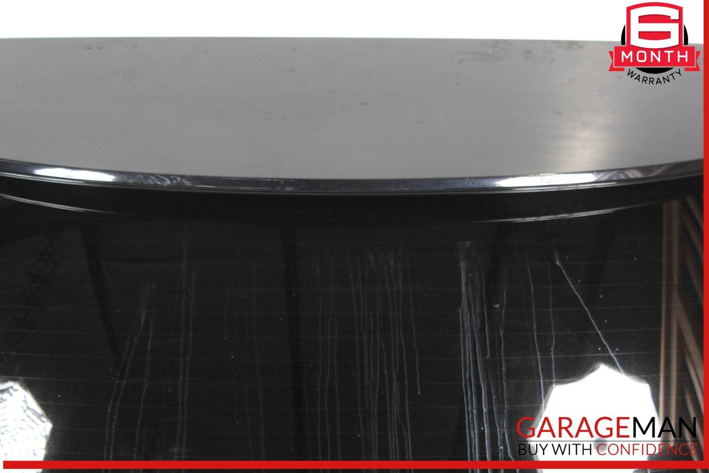 17-19 Audi Q7 Trunk Lid Liftgate Tailgate Hatch Shell Black OEM