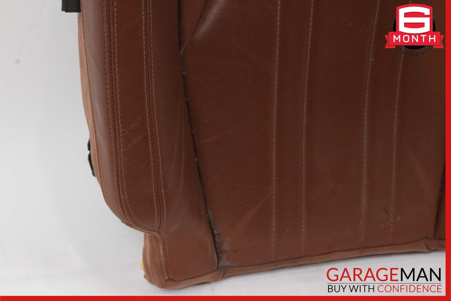 14-17 Maserati Ghibli M157 Front Left Side Lower Bottom Seat Cushion Cover Brown