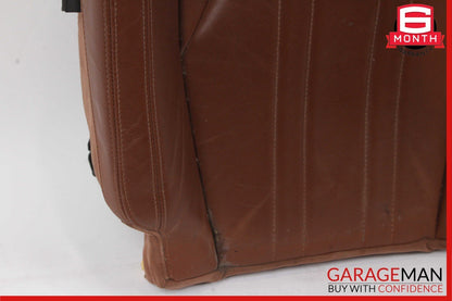 14-17 Maserati Ghibli M157 Front Left Side Lower Bottom Seat Cushion Cover Brown