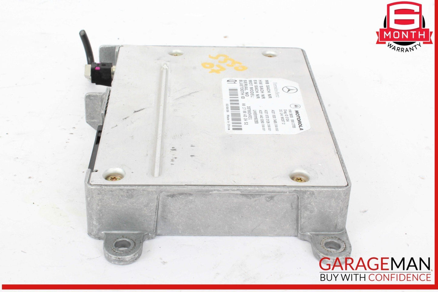 07-13 Mercedes W221 S550 S600 S63 AMG Bluetooth Control Module 2218207485 OEM