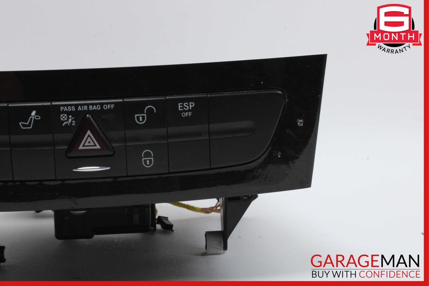 06-11 Mercedes W219 CLS500 CLS55 AMG Hazard Control Door Lock Switch Panel OEM