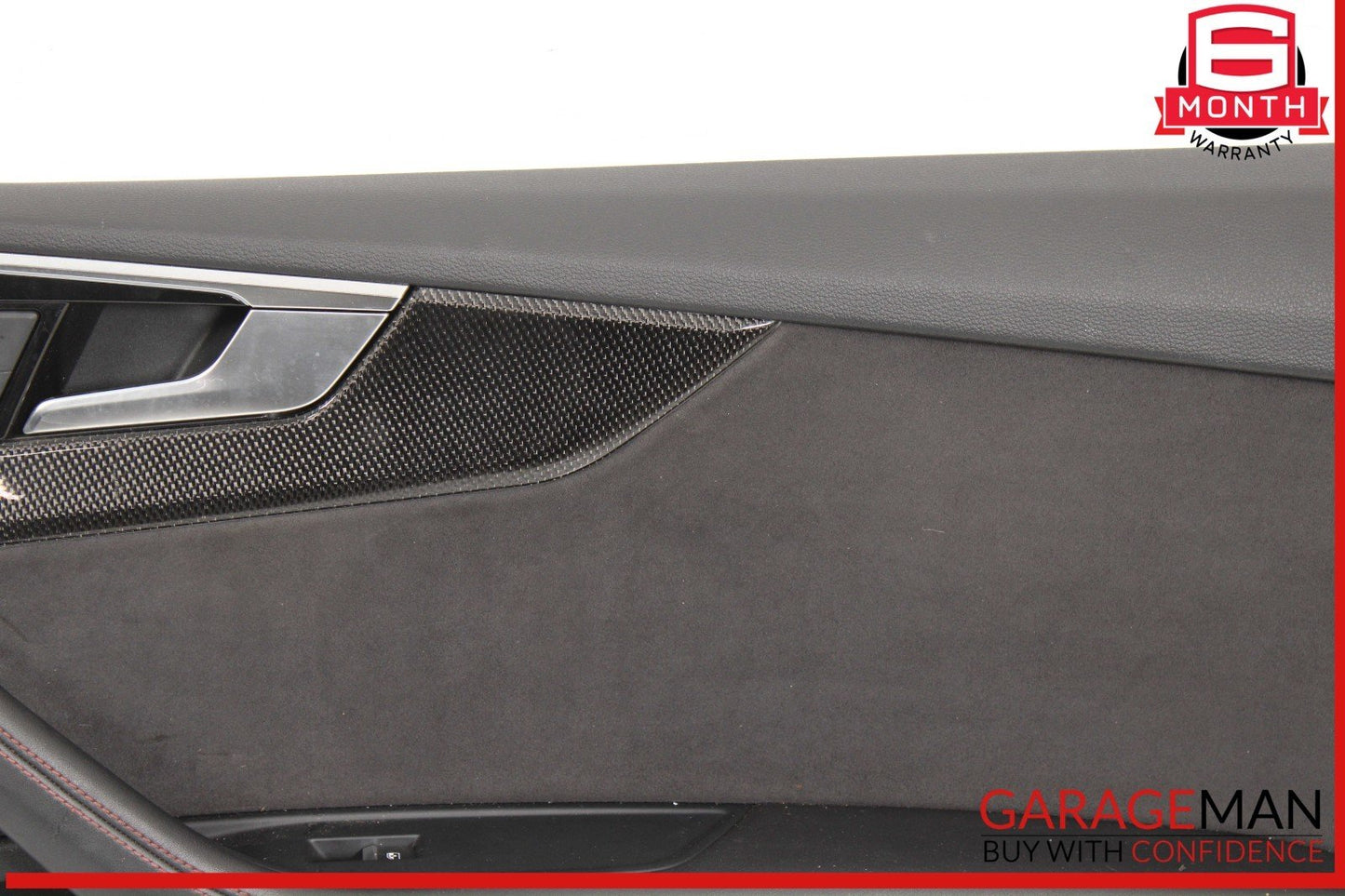 18-24 Audi S5 A5 RS5 Front Right Side Interior Door Panel Leather / Suede OEM