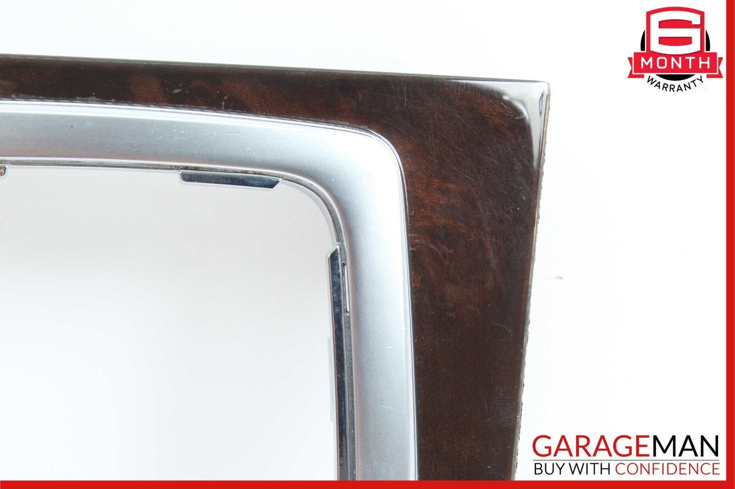 08-15 Mercedes W204 C300 Center Console Shifter Trim Cover Panel Bezel Wood OEM