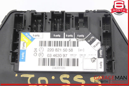 00-06 Mercedes W220 S55 AMG S430 Rear Right Passenger Seat Control Switch OEM