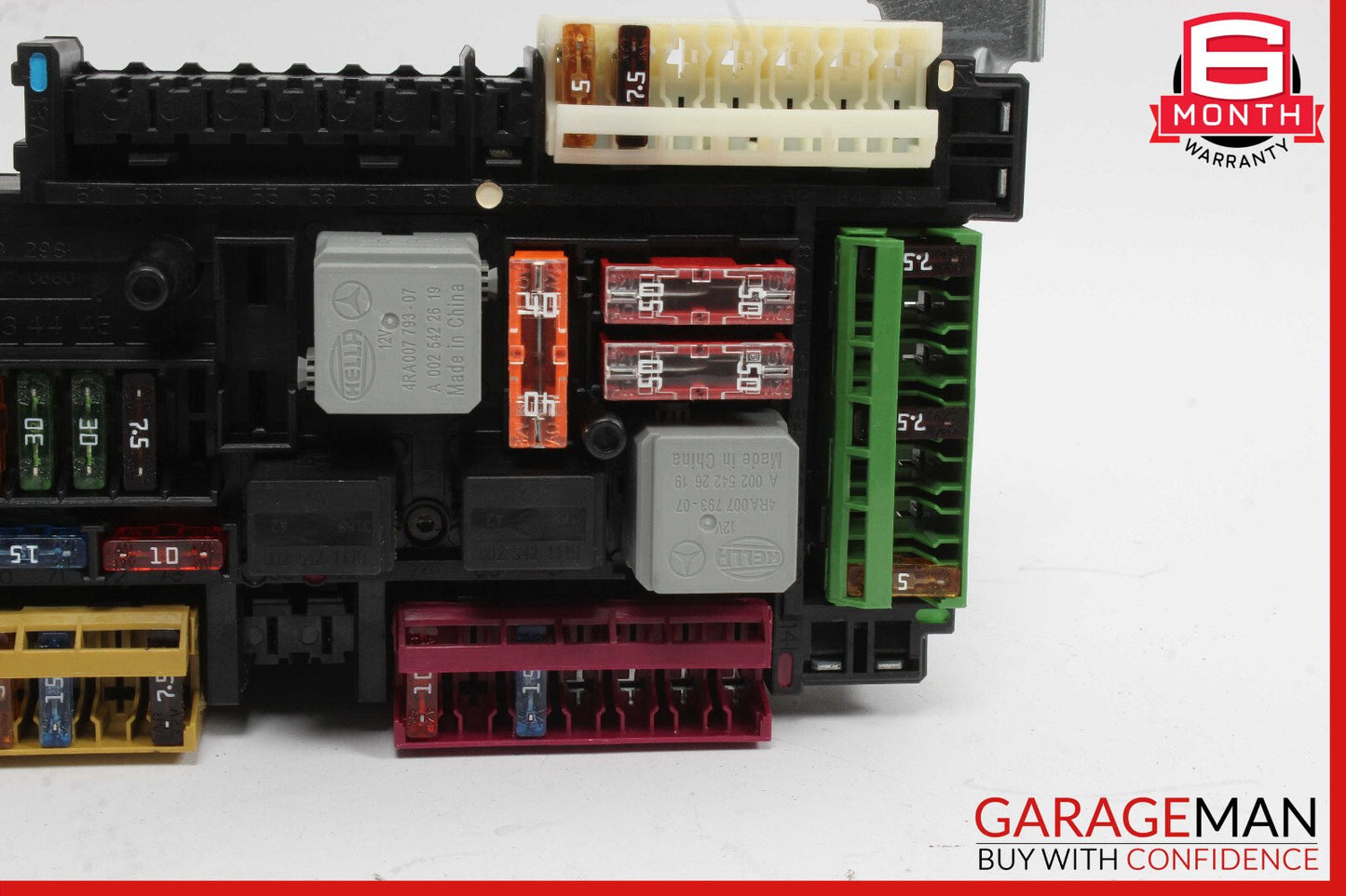 10-18 Mercedes W212 E350 Rear Fuse Relay Box SAM Signal Acquisition Assembly OEM