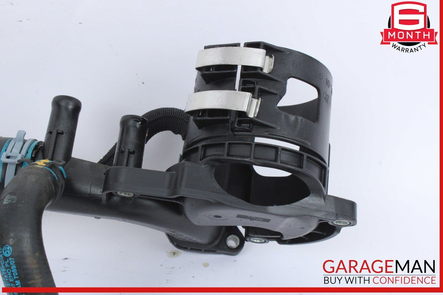 13-15 Mercedes X204 GLK250 Coolant Thermostat Housing 6512031682 OEM