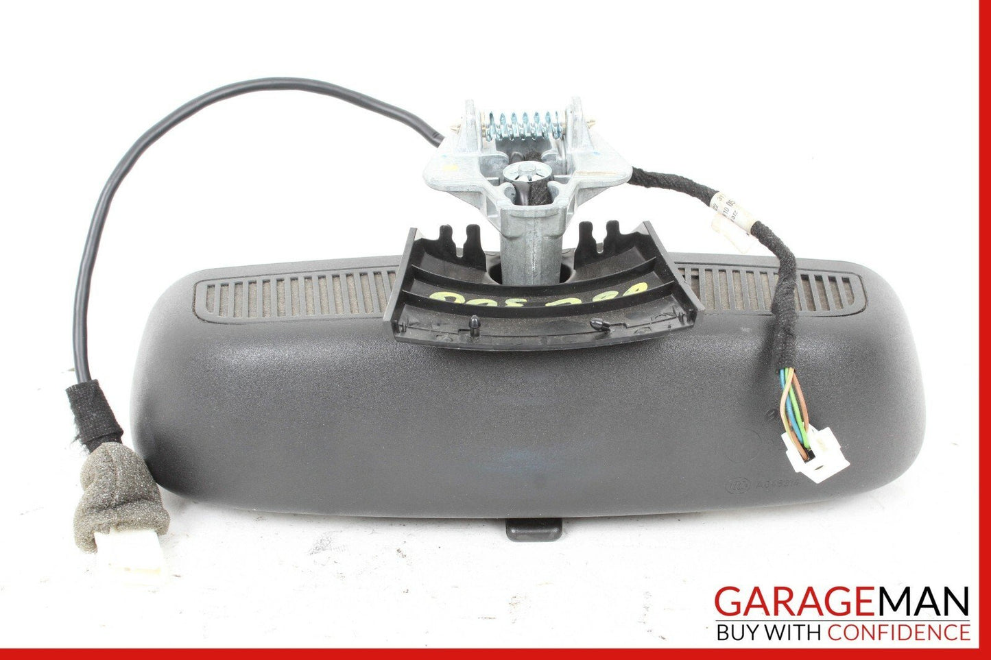 08-14 Mercedes W204 C250 C300 Top Upper Rear View Mirror Assembly Black OEM