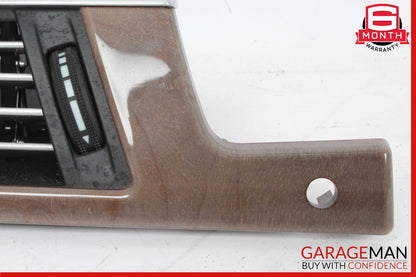 10-13 Mercedes W212 E350 E400 Dashboard Dash AC A/C Air Vent LeftÂ Trim Wood OEM