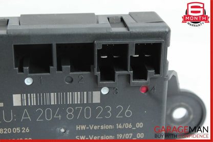 08-14 Mercedes W204 C280 C350 Rear Left Side Door Control Module 2048702326 OEM