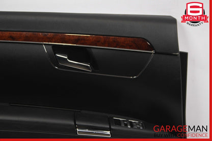 07-09 Mercedes W221 S550 Rear Left Side Interior Door Panel Cover Trim Black