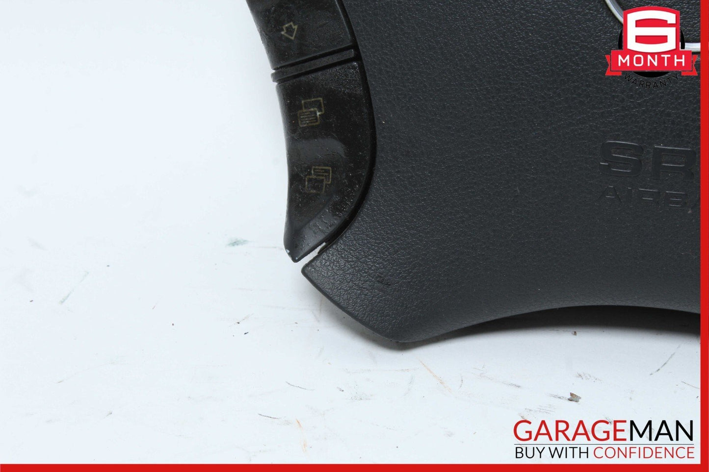 03-06 Mercedes W220 S430 CL500 CL55 Steering Wheel Air Bag Airbag Black OEM