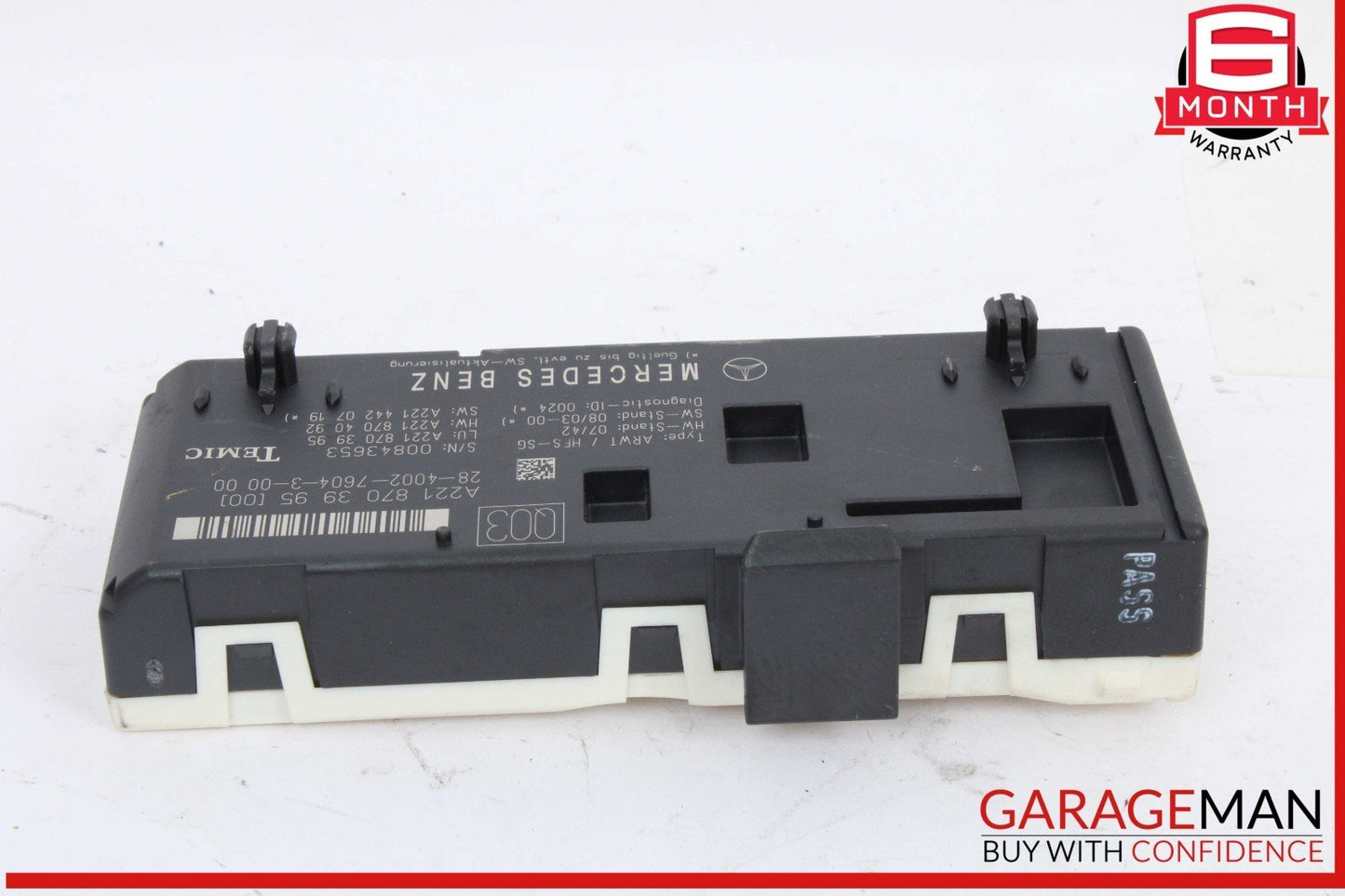 07-14 Mercedes W221 S400 CL550 Trunk Release Remote Open Close Module OEM