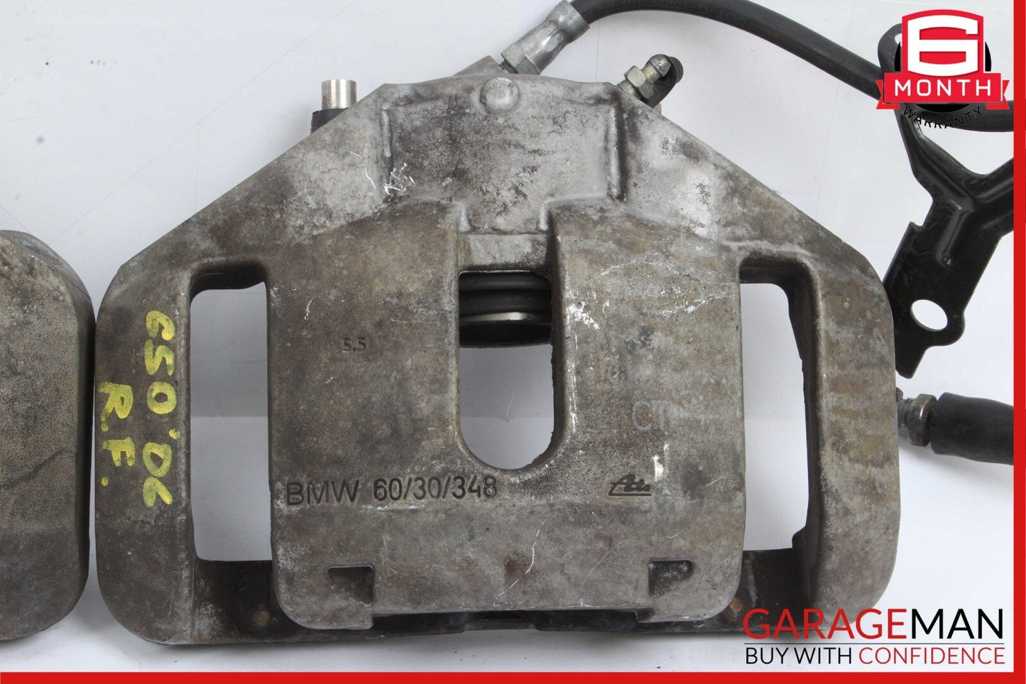 06-10 BMW E63 E64 650i Front Right & Left Brake Caliper Set of 2 Pc 60/30/348