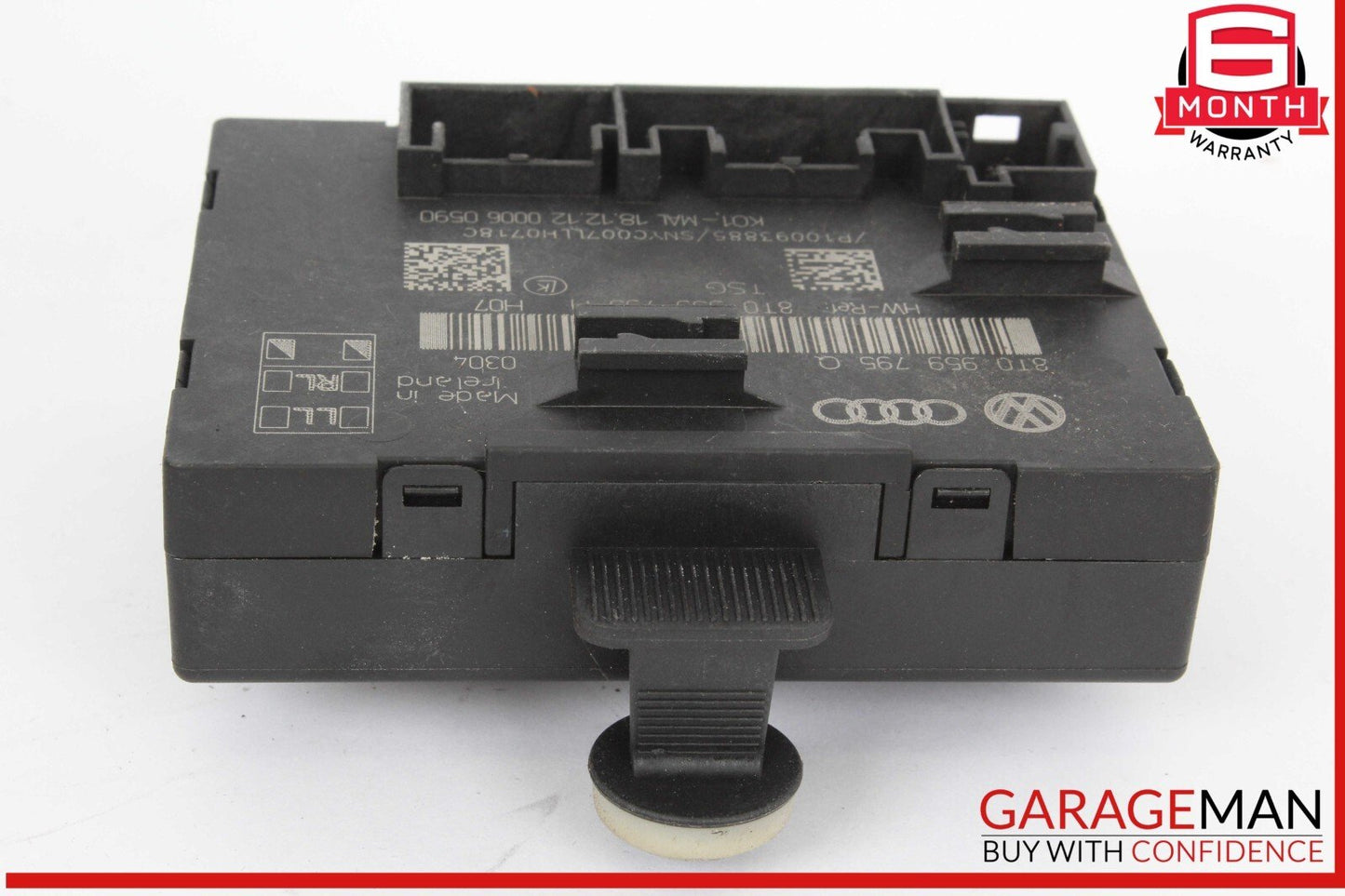 13-16 Audi A4 Rear Left Driver Side Door Control Module Unit 8T0959795Q OEM